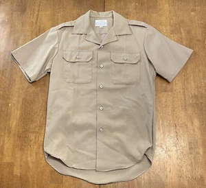 Vintage Creighton Permanent No Press Button Up Hemd Small 60er 70er - Bild 1 von 5