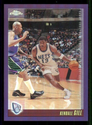 2000-01 Topps Chrome Refractors #68 Kendall Gill - Image 1 of 2