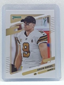 Drew Brees 2021 Donruss Football - #93 VARIATION - New Orleans Saints - Picture 1 of 2