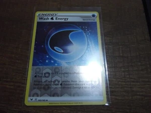 Energy Wash Energy 165/185 Vivid Voltage Reverse Holo Pokemon Card PF !!! - Picture 1 of 2