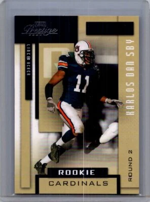 2004 Playoff Prestige #178 Karlos Dansby - Image 1 of 2