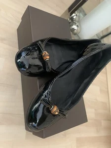 gucci schuhe 38 Ballerinas Schwarz - Bild 1 von 5