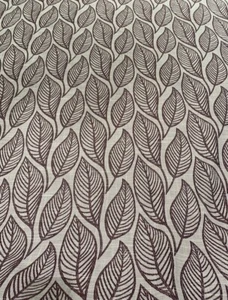 Zoffany Kona Leaves Curtain Craft Cushion Upholstery Fabric 3mtrs Woven 54”Width - Picture 1 of 4