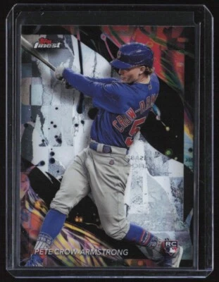 2024 TOPPS FINEST PETE CROW-ARMSTRONG #104 UNCOMMON - Image 1 of 2