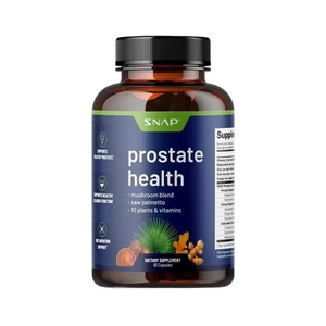 Salud de la próstata - Mezcla de hongos + Saw Palmetto + 10 vitaminas vegetales 90 cápsulas - Imagen 1 de 12