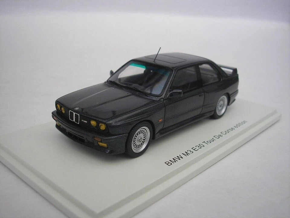 Spark S8004 1/43 BMW M3 E30 TOUR DE CORSE EDITION Model Car
