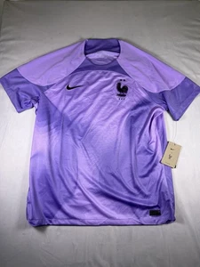 Nike Frankreich Stadion Torwart Trikot Herren Extra Large XL Lila DN0689-581 Neu mit Etikett - Bild 1 von 7
