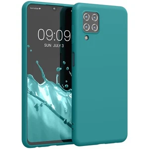 Custodia Teal per cellulare Samsung Galaxy M22 - cover posteriore silicone - nuova - Foto 1 di 6
