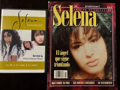 Selena Remembered Biography DVD & Rare Enterese! Collectible Edition Magazine - Image 1 of 4