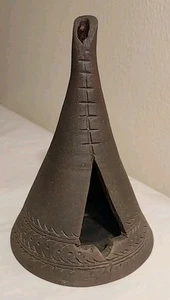 Six Nations - MOHAWK POTTERY Tipi Aschenbecher Oliver M. Smith FLINT & FEDER neuwertig - Bild 1 von 11