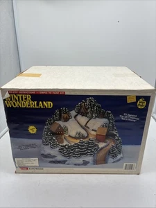 Wee Crafts Winter Wonderland pronto da dipingere 21506 si illumina NUOVO scatola sigillata - Foto 1 di 8