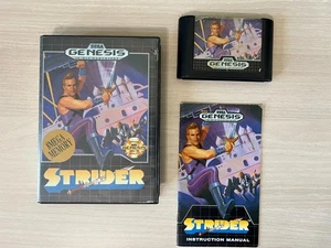 Strider (Sega Genesis, 1990) komplett, CIB, original, getestet funktioniert - Bild 1 von 19