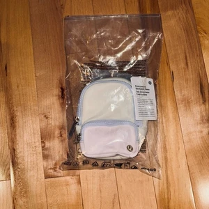 Neu mit Etikett! Lululemon Everywhere RUCKSACK NANO Tasche Accessoire Pouch Zip Mini Pink Blau - Bild 1 von 9