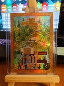 Cardsmiths Currency Serie 3 #37 Ponzi Schema 146/149 Beryll Edelstein Refraktor - Bild 1 von 2