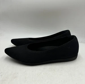 VIVAIA Aria 5° Women's Flats Pointed-Toe Black Shoes Size EU 41 US 9.5 - Picture 1 of 9