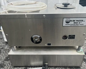 Purificazione distillatore acqua da banco Midi D Pure Water - Foto 1 di 19