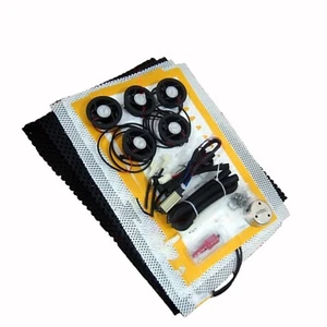 Universal car seat heater+ventilation,1 seat install.mesh and hole saw include - Foto 1 di 13