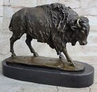 Barye Bronze Bison Buffalo American Western South West Sculpture Art Wild Sale