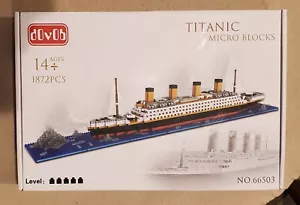 dOvOb Titanic Micro Blocks RMS Titanic Model NO. 66503 - Picture 1 of 6