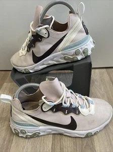 Nike React Element 55 SE Barely Rose Damen-Laufschuhe Größe 5 UK - Bild 1 von 12