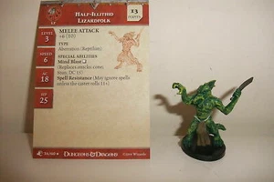 Dungeons & Dragons Miniatures - HALF ILLITHID LIZARDFOLK -Aberration (D&D 40)... - Imagen 1 de 1