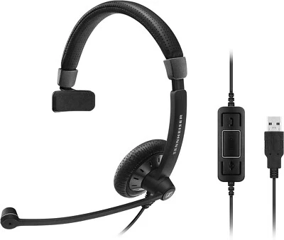 Sennheiser Culture Plus SC 40 USB MS Headset - Skype - Noise Cancelling - 506498 Foto 1 de 4