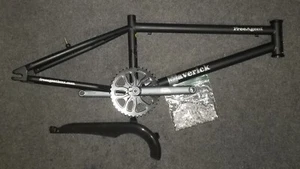 BMX Bike Frame Free Agent Maverick W/3 Piece Crank Chain Mosh Gt Dyno Haro Se 1 - Picture 1 of 9