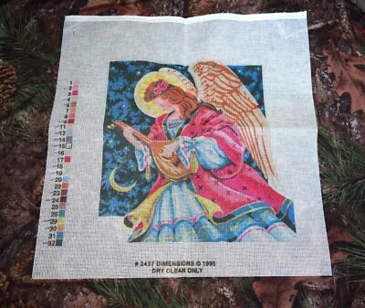 Vintage 1995 Dimensions #2497  needlepoint 12.5x12.5" - Image 1 of 2