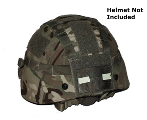 UKOM Virtus British Combat Helmet Made with Velcro® back Ranger / Cat Eyes Multi