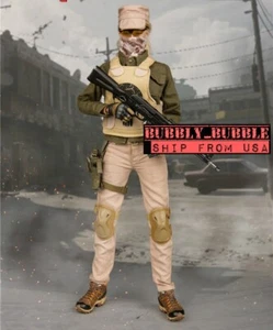 1/6 Tactical Combat Uniform Set For 12" Hot Toys PHICEN Worldbox Female Figure - Picture 1 of 7