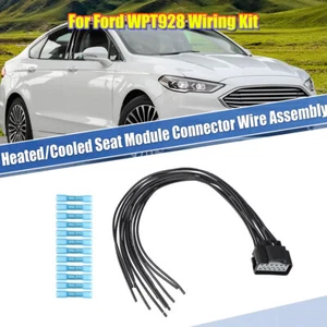 Heated Cooled Seat Module Connector Pigtail Fits for Ford Lincoln Chevy 12 Leads - Picture 1 of 11