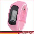 LCD Display Waterproof Smart Wristband Pedometer Unisex Sport Bracelet Pink-1826