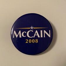 John McCain 2008 Presidential Campaign PIN PinBack Badge Republican Political