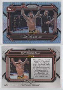 2023 Panini Prizm UFC Hyper Prizm Matheus Nicolau #47