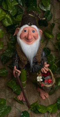 Muñeca fantasía mística gnomo Home guard Foto 1 de 4