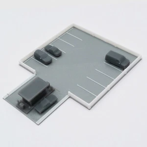 Outland Models Maqueta de Ferrocarril Aparcamiento con 4 Coches Pista Z 1:220 - Imagen 1 de 4