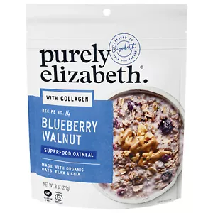Purely Elizabeth Collagen Oat Blueberry Walnut 8 oz (Pack of 6) - Picture 1 of 2