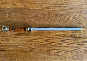 VINTAGE RH FORSCHNER XL VARILLA AFILADORA 19" LONGITUD TOTAL 12" VARILLA INGLATERRA LIKEW - Imagen 1 de 15