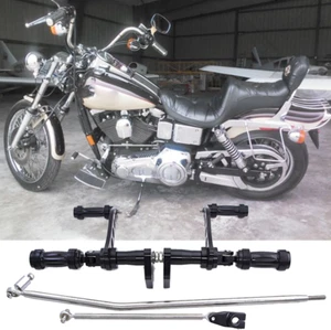 Forward Controls Foot Pegs For Harley Dyna Wide Glide FXDWG Low Rider Bob - Picture 1 of 15