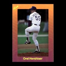 Orel Hershiser 1989 Classic Travel Los Angeles Dodgers #105 R320I 50