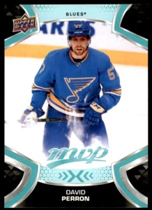 2021-22 Upper Deck MVP David Perron St. Louis Blues #57 - Picture 1 of 2