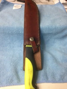 HUNTING KNIFE/HATCHET WITH SUREGRIP HANDLE (8" BLADE) FIXED BLADE - Picture 1 of 6