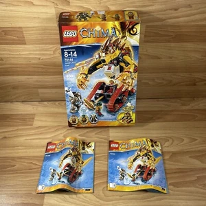 SOLO CAJA Y MANUAL - LEGO LEGENDS OF CHIMA: Laval's Fire Lion (70144) SIN LEGO - Imagen 1 de 18