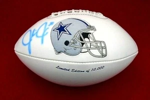 Dallas Cowboys NFL Julius Jones Signed Autographed Super Bowl Full Size Football - Picture 1 of 6