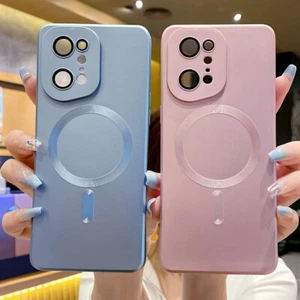 Etui magnetyczne do OPPO Find X5 / X5 Pro do MagSafe Soft Cover z osłoną obiektywu - Zdjęcie 1 z 15