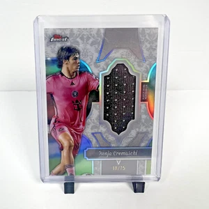 2024 Topps Finest MLS Benja Cremaschi Finest Fabric Relic /75 - Inter Miami CF - Bild 1 von 5