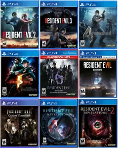 PS4 Resident Evil Ultimate Collection Bundle 9 Games US NEW SEALED - Picture 1 of 11