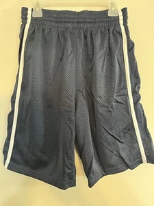 Alleson Brand shorts with pockets. Size: Adult Small, New, Navy Blue. - Picture 1 of 3