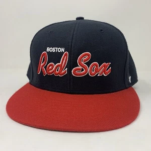 '47 Boston Red Sox Flat Bill Fitted Hat, Size 7 1/4 - Fenway Collection - Picture 1 of 7