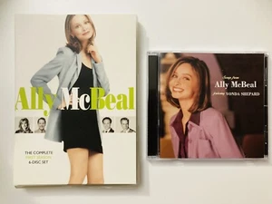 Ally McBeal 1997 Fox Season 1 DVD 6-Disc & Series Soundtrack CD Lot Of 2 - Picture 1 of 3